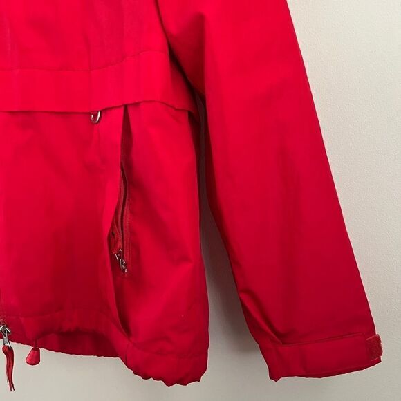 Larry Levine Aqua Tex Red Rain Jacket | Size M - Picture 8 of 10